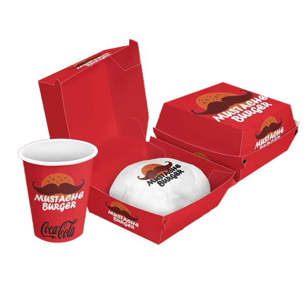 Custom Burger packaging