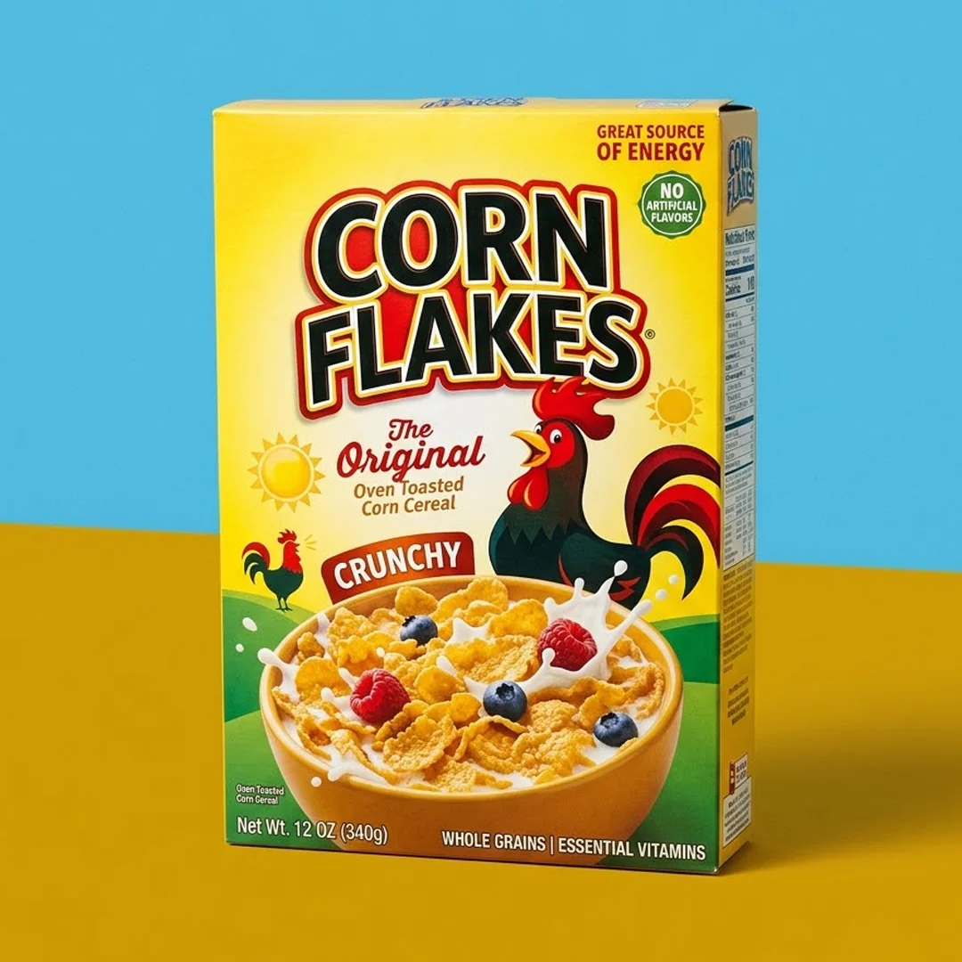 Corn Flakes Cereal Box In Bulk USA