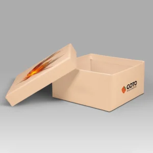 Custom Printed 2 Piece Cardboard Boxes