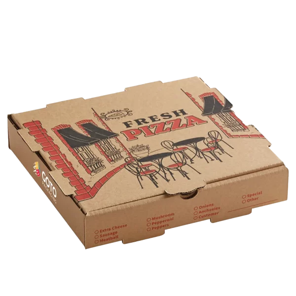 Custom Printed 7 inch Pizza Boxes