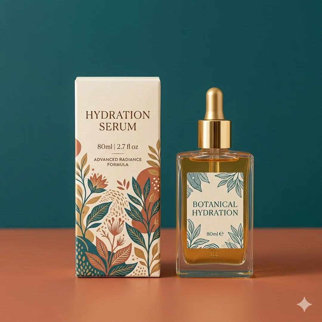 Custom Printed 80ml Bottle Boxes In Bulk