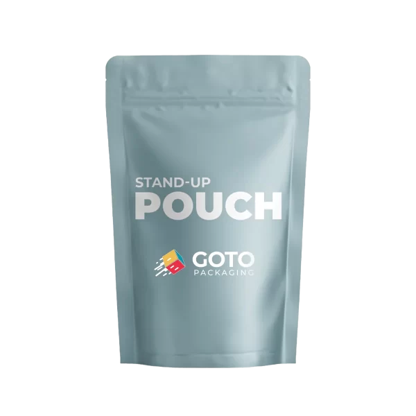 Custom Printed Compostable Stand Up Pouches No Minimum