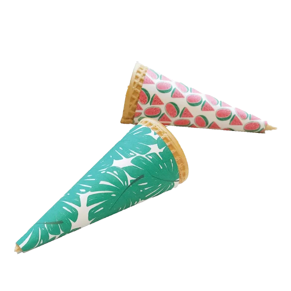 Custom Sugar Cone Sleeves