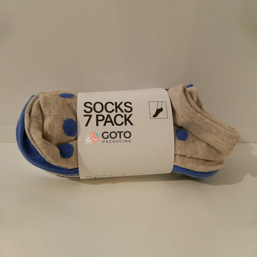 Custom Sock Packaging Sleeve