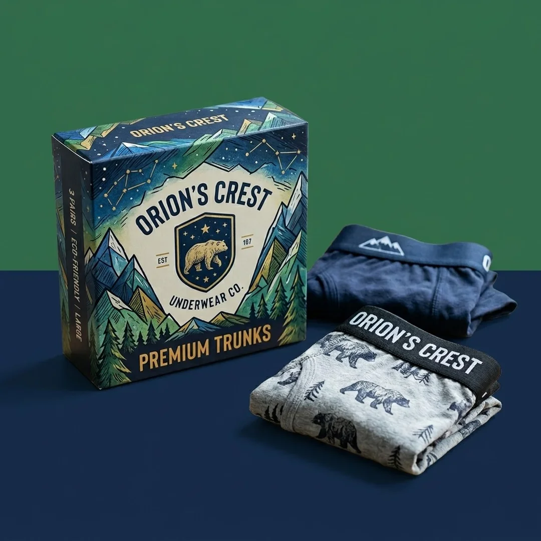 Custom Underwear Boxes Branded Packaging Design