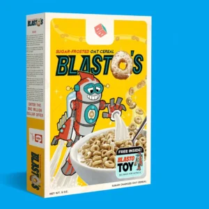 Custom Vintage Cereal Box