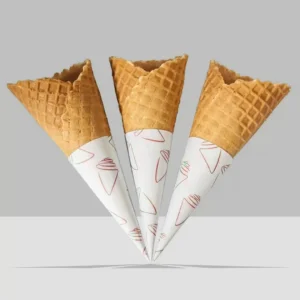 Custom White Cone Sleeves