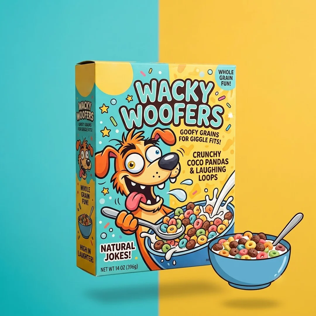 Funny Face Cereal Boxes