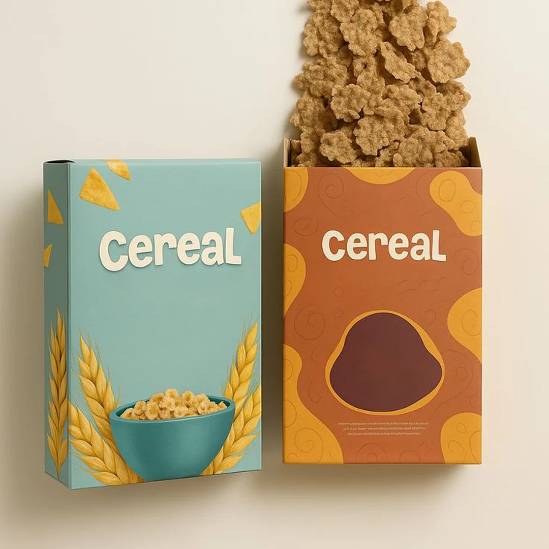 Goto Packaging Blank Cereal Boxes