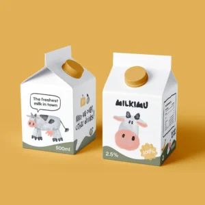 Goto Packaging Half Pint Milk Cartons