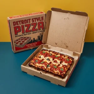Premium Detroit Pizza Boxes In Bulk