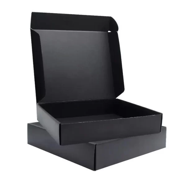 Custom Printed Black Mailer Boxes