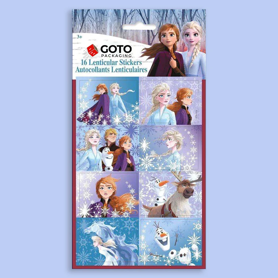 Custom Lenticular Stickers