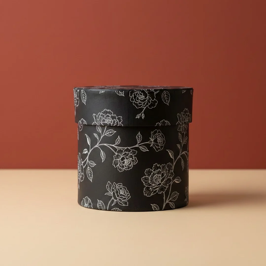 Black Round Boxes Wholesale