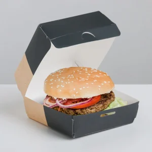 Cardboard Burger Box USA