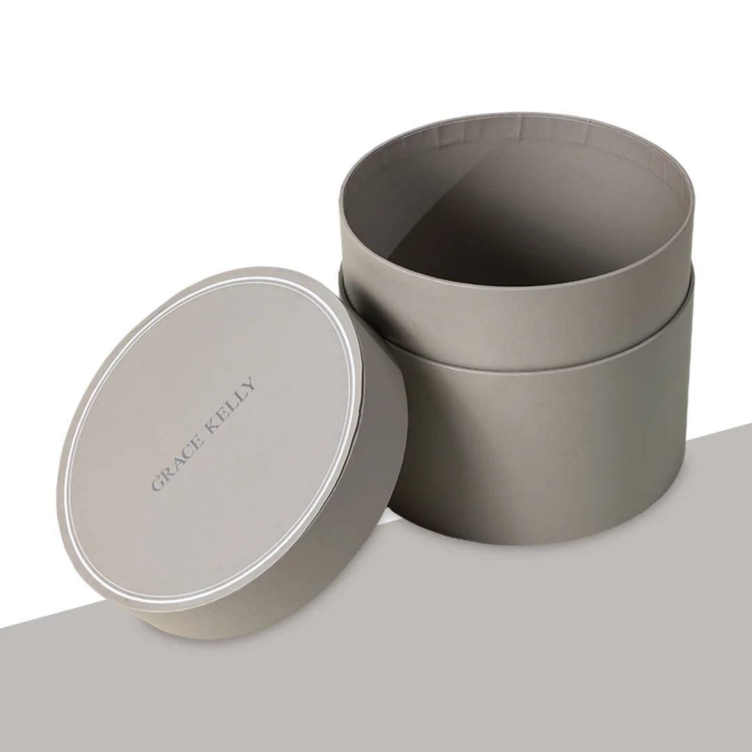 Custom Clear Round Boxes