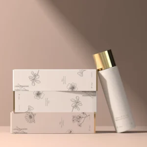Custom Metalized Lotion Box