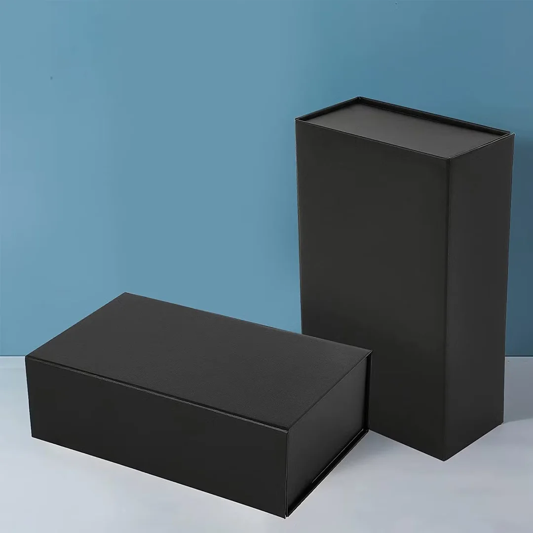 Goto Packaging Black Rigid Boxes