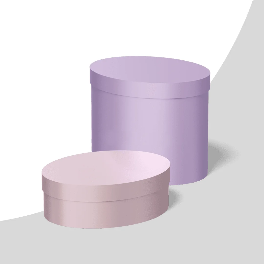 Clear Round Boxes - Image 2