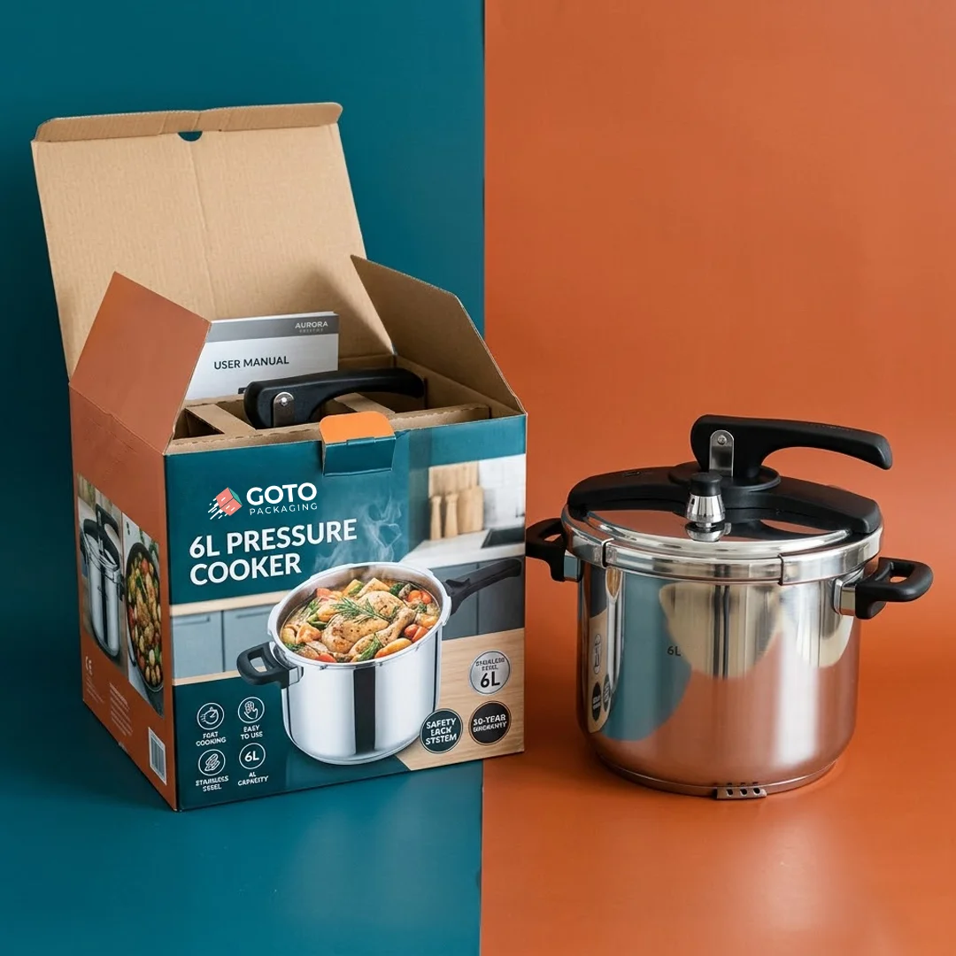 Premium Pressure Cooker Packaging Box