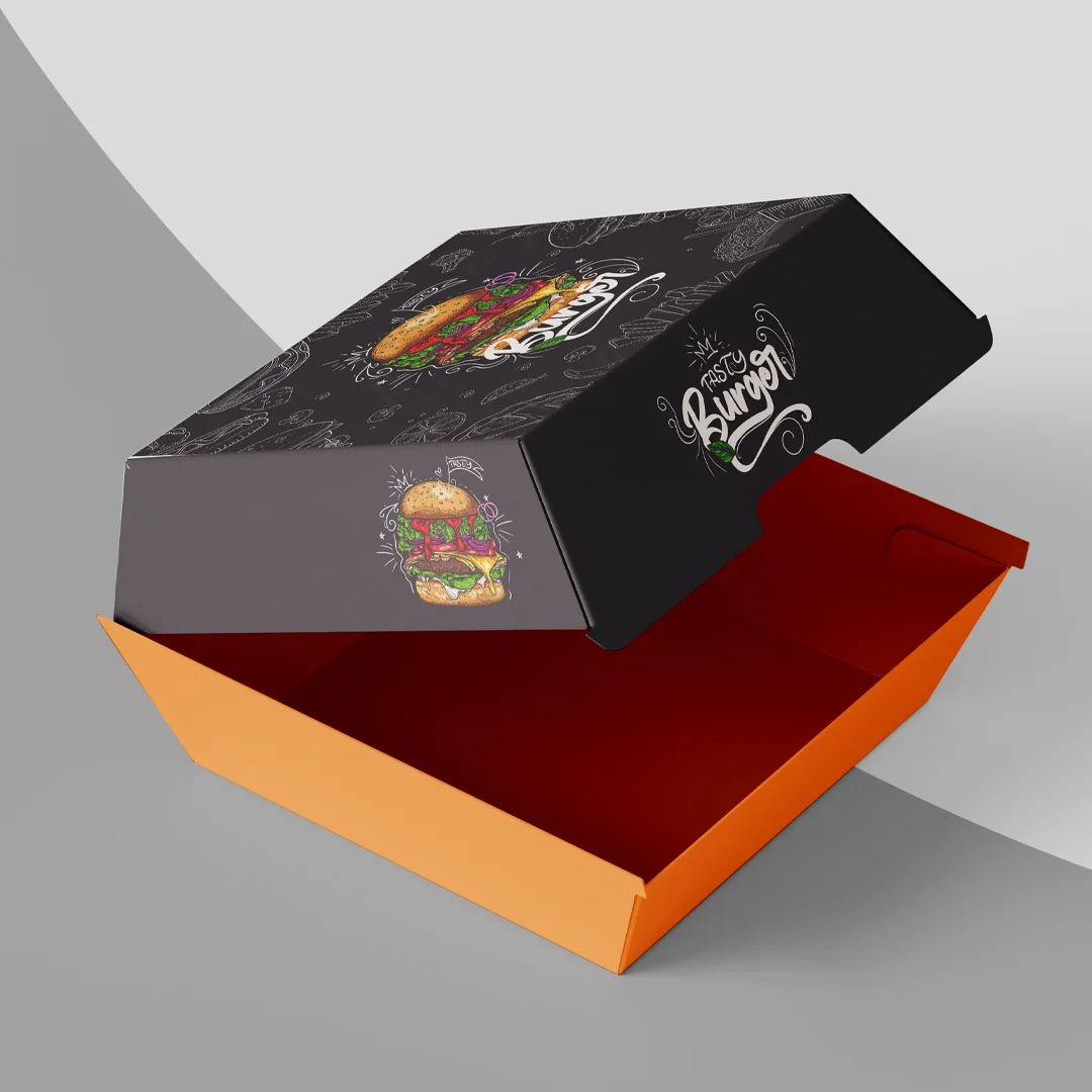 Burger Takeout Box USA