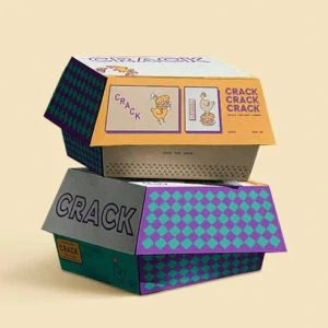 Corrugated Burger Box Premium