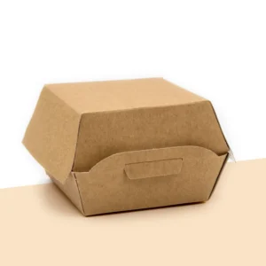 Custom Kraft Burger Box