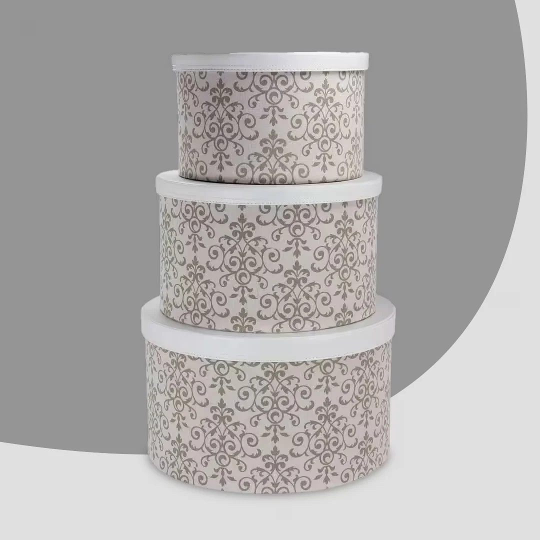 Custom Large Round Boxes