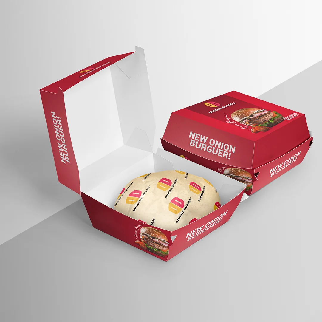 Red Burger Boxes - Image 2