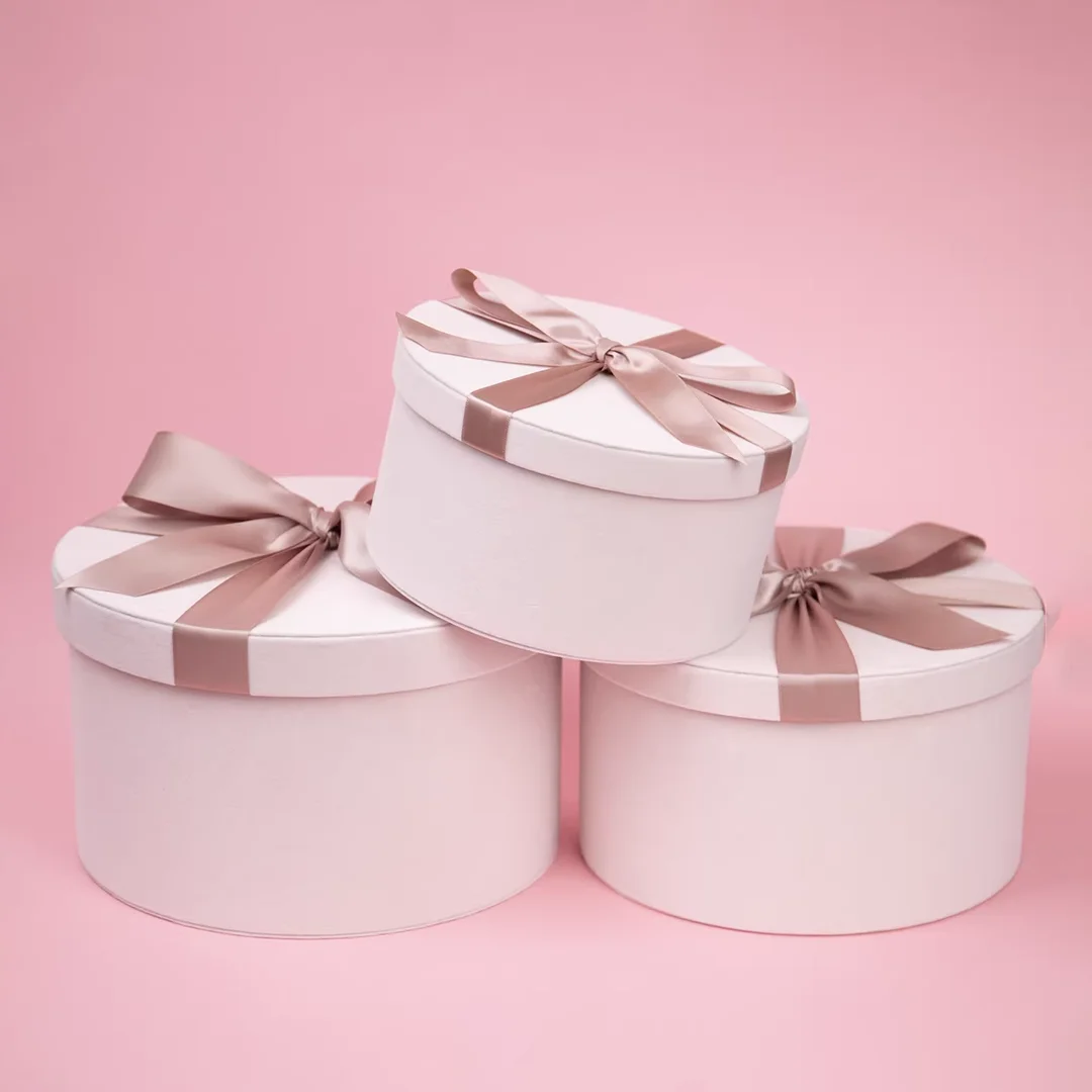 Goto Packaging Round Present Boxes