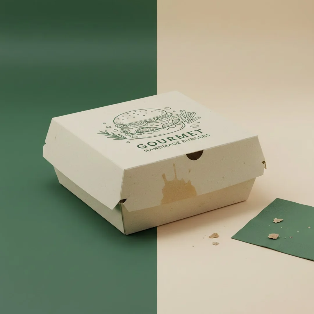 Premium Disposable Burger Boxes