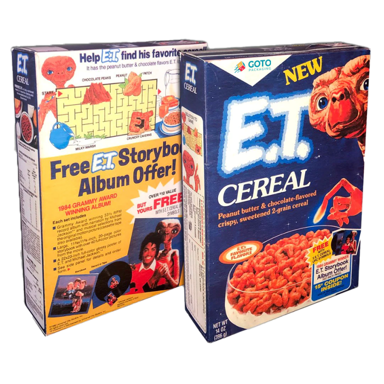 80s Cereal Box