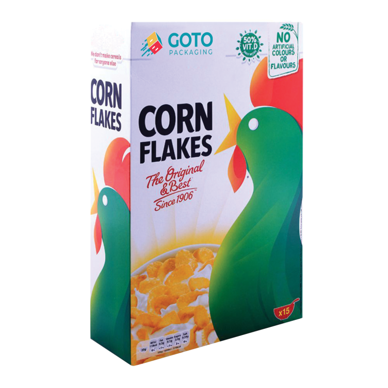 Corn Flakes Cereal packaging