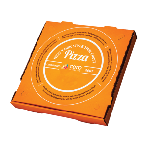 Custom Detroit style pizza boxes