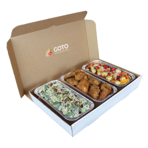 Custom Printed Corrugated Catering Boxes