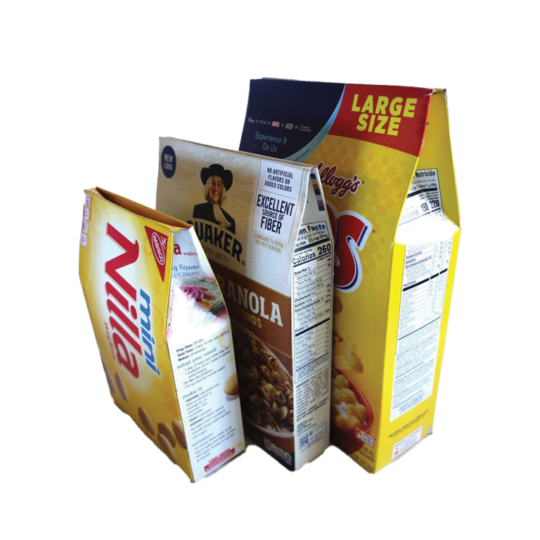 Custom printed Folding Cereal Boxes