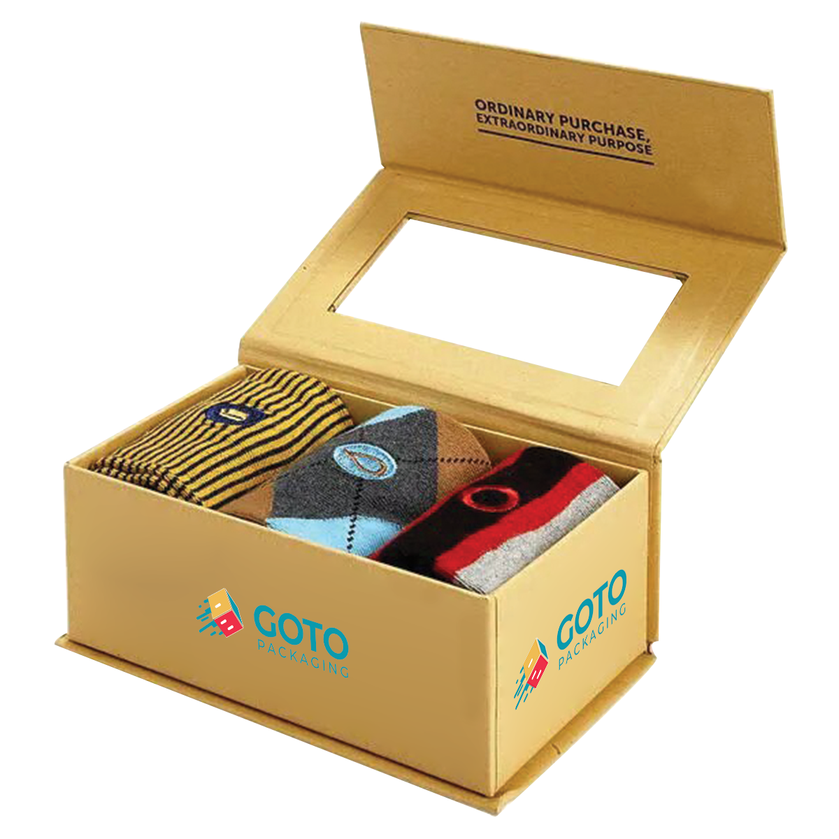 Best Sock Packaging In US - Custom Packaging & Boxes In Bulk – GoTo ...