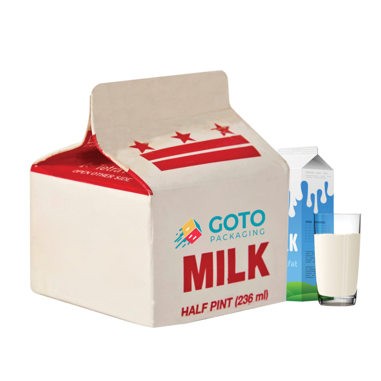 bulk milk cartons
