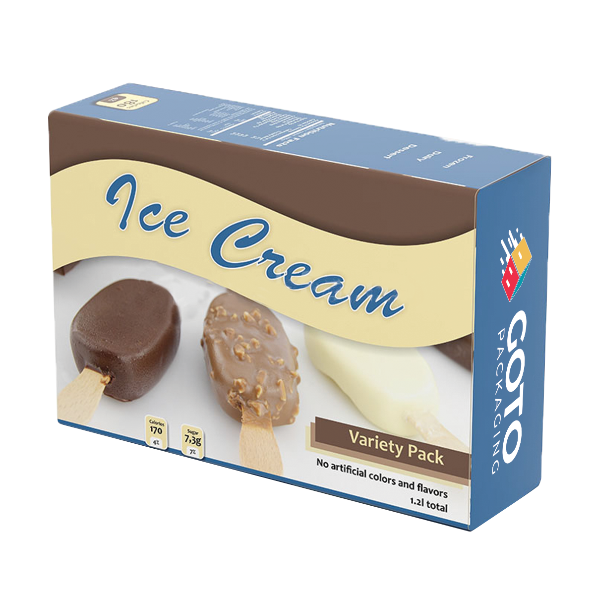 custom ice cream packaging box