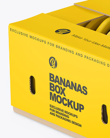 Custom printed Banana Boxes