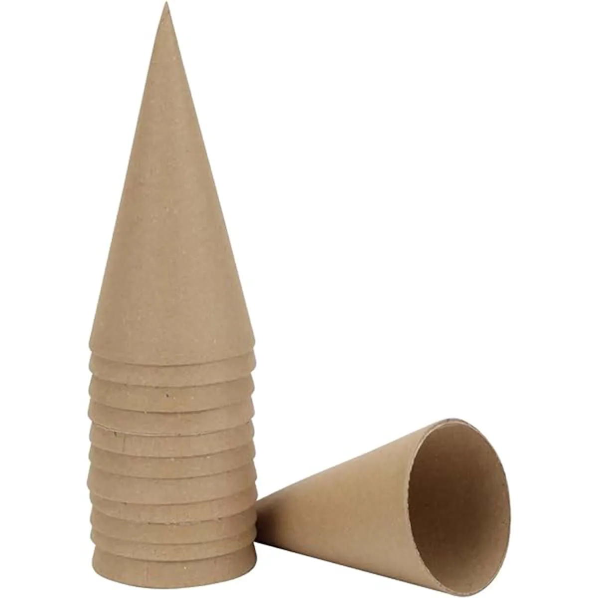 Custom Paper Mache Cones