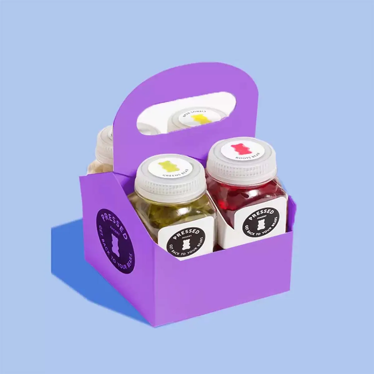 4 Inserts Carrier Packaging Boxes