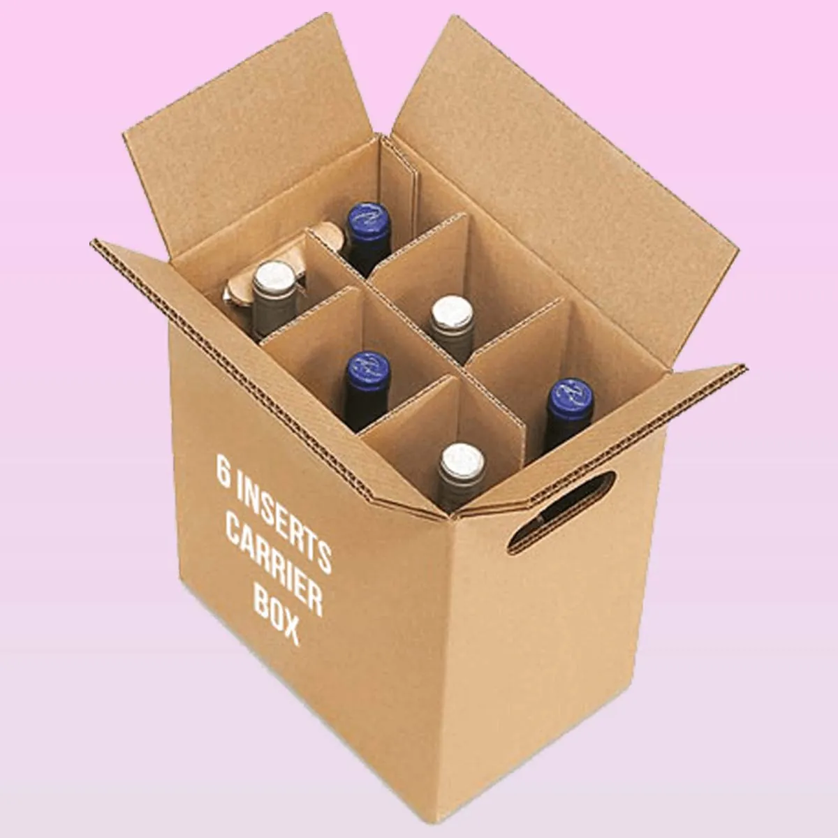 6 Insert Carrier Packaging Boxes