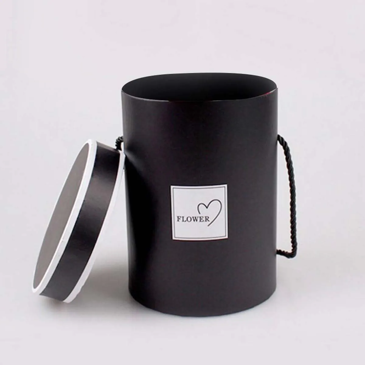 Black Round Packaging Wholesale