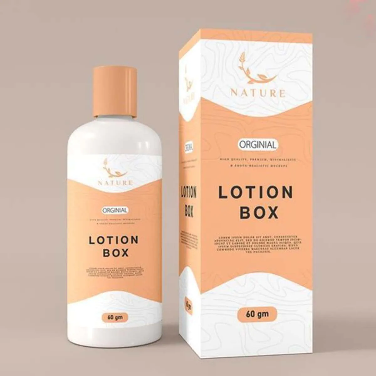 Custom Metalized Lotion Box Packaging