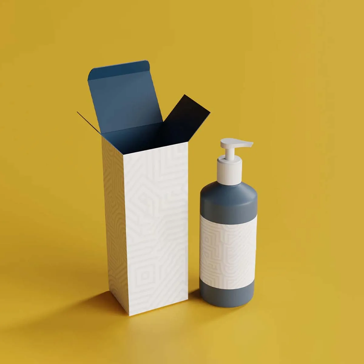 Custom Metalized Lotion Box Wholesale