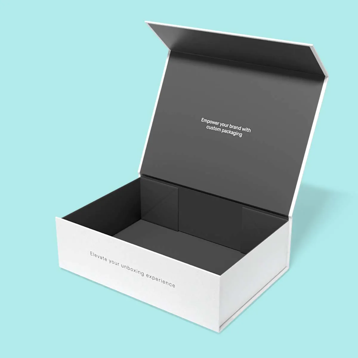 White Rigid Boxes USA