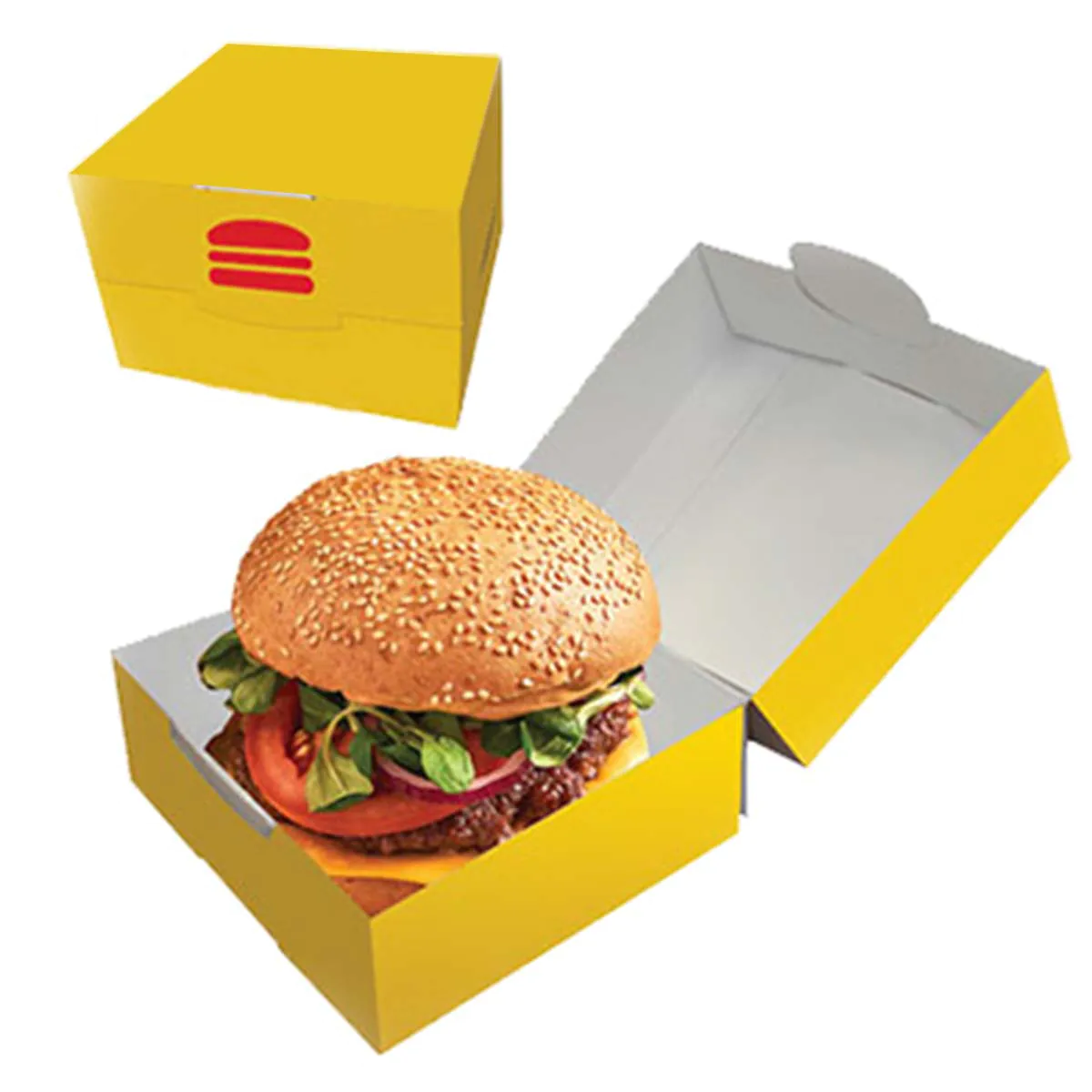 Cheap Burger Packaging Boxes