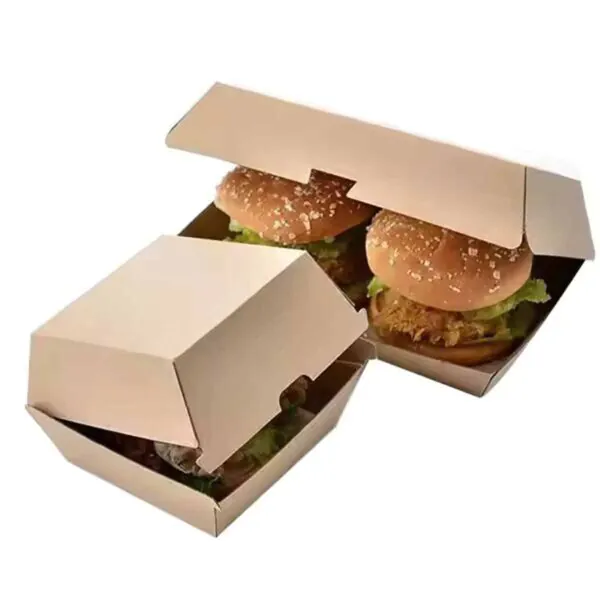 Double Burger Boxes Wholesale
