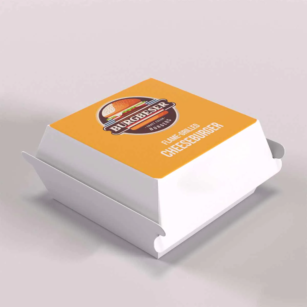 Printed Burger Boxes Packaging